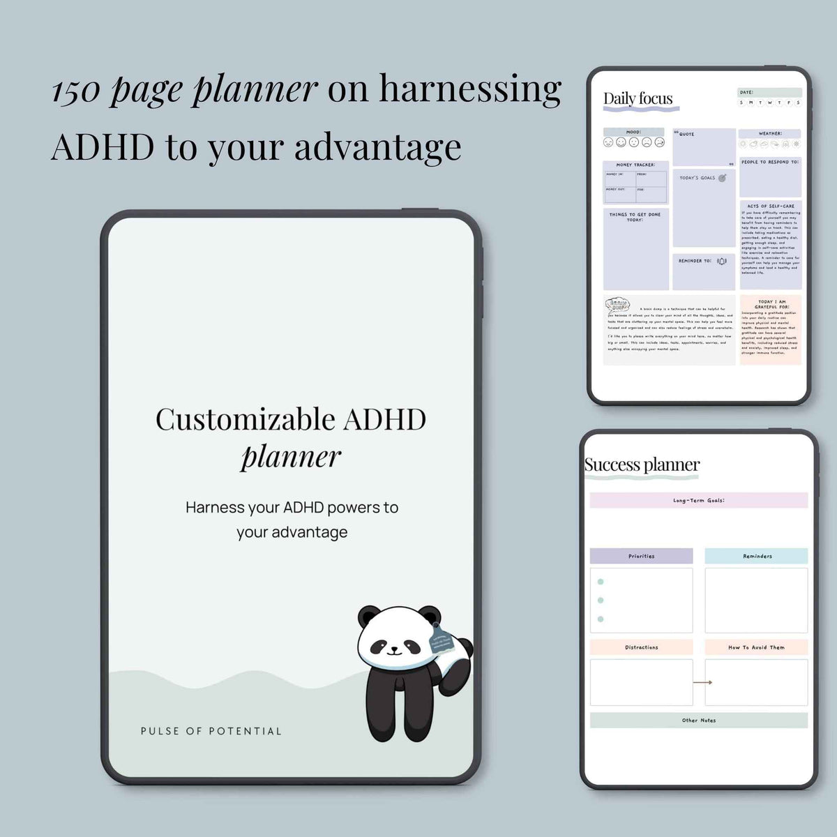 The ADHD Printable Planner