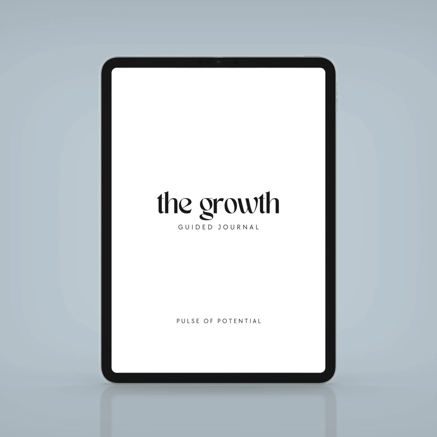 The Growth Digital Fillable Journal Pulse of Potential