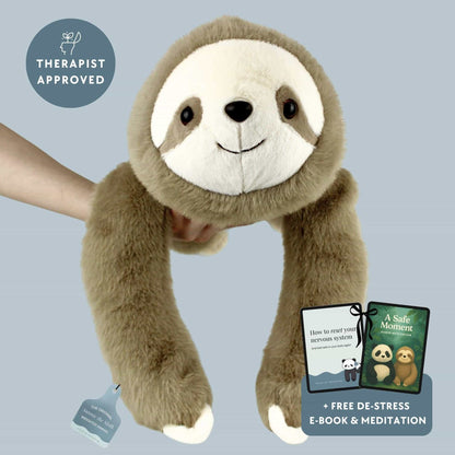 Sunnie the Sloth Weighted Animal