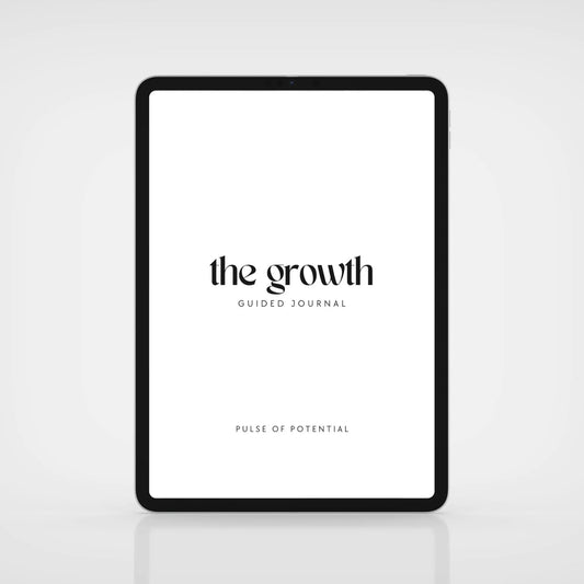 The Growth Digital Fillable Journal