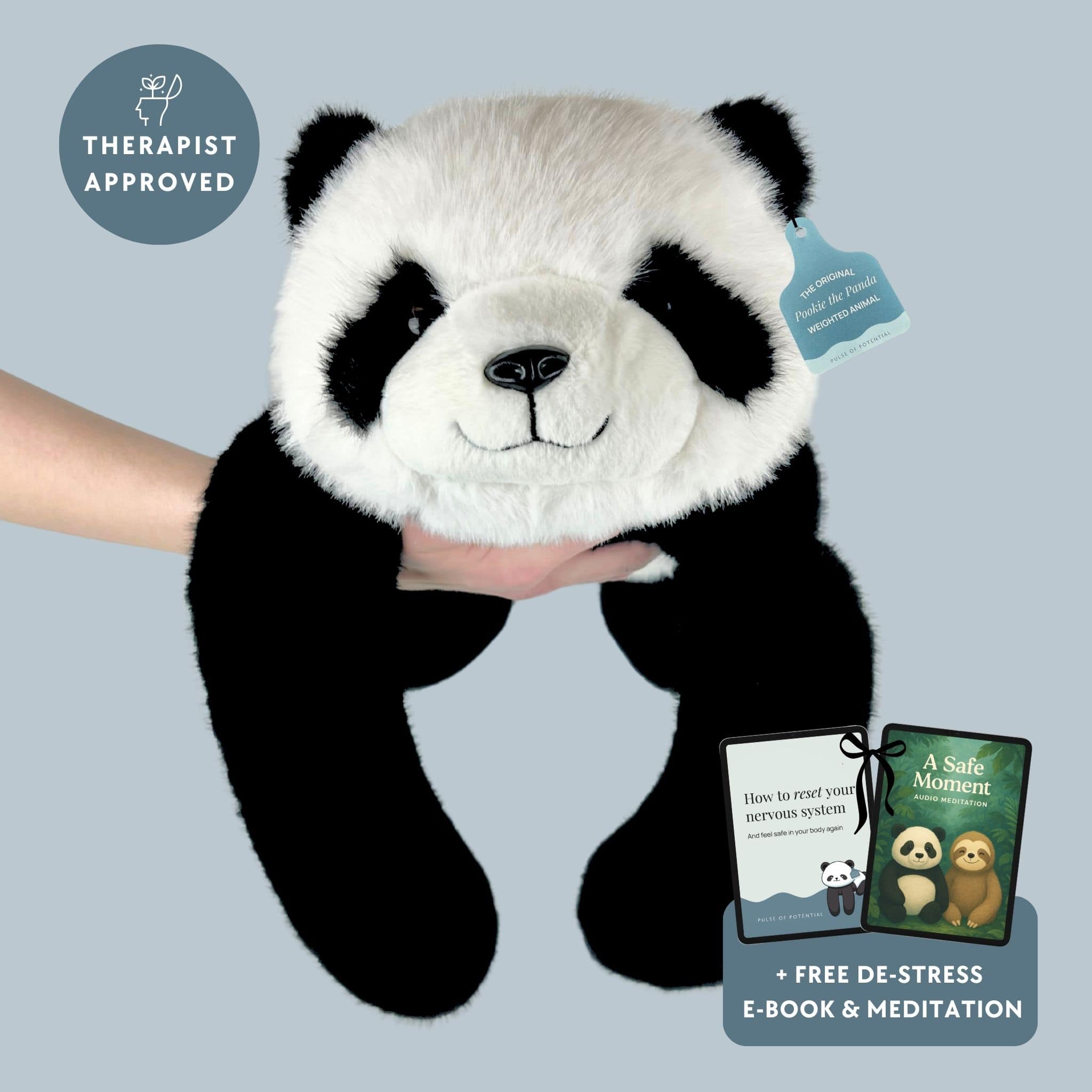 Pookie The Panda Weighted Animal pookie-the-panda-weighted-animal