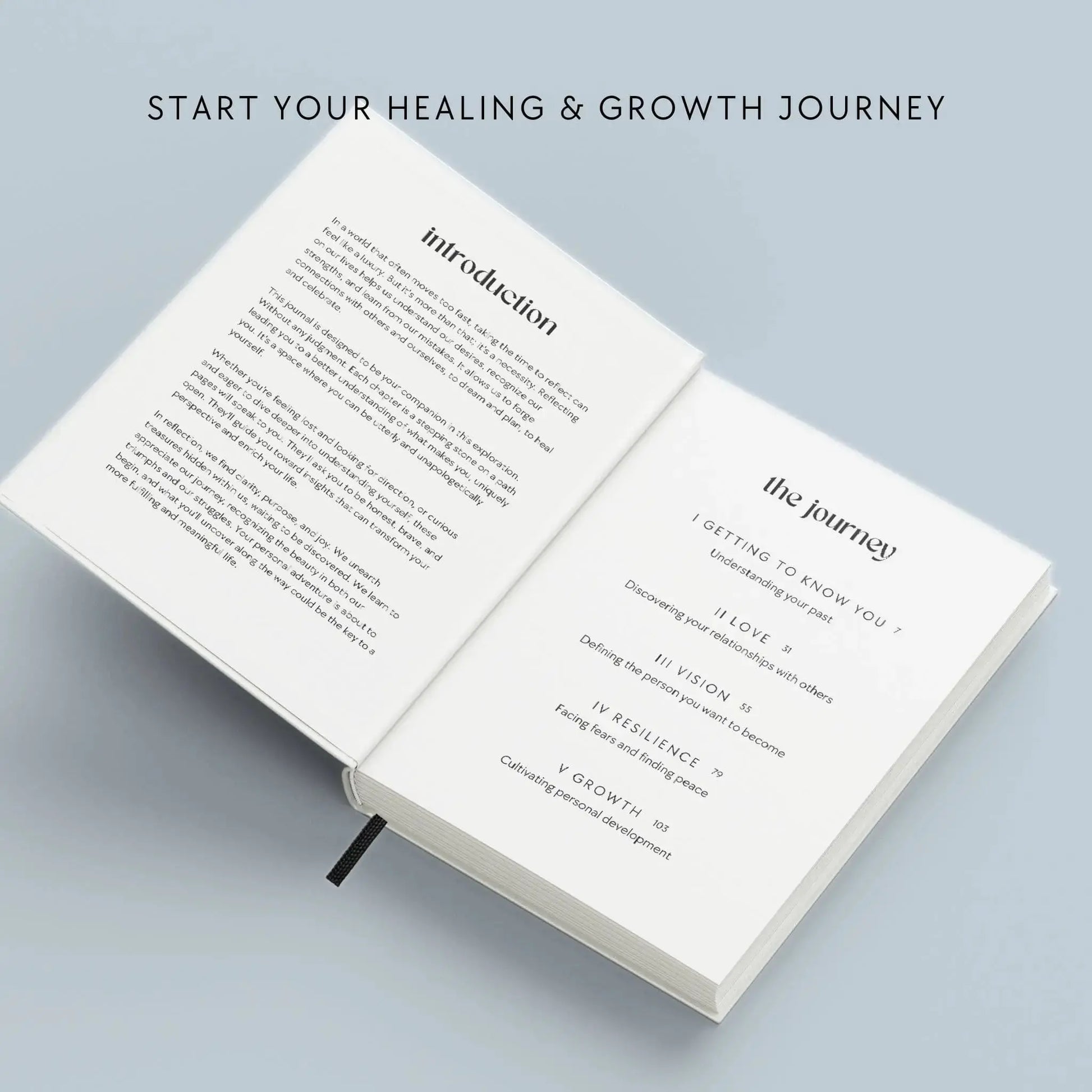 The Growth Guided Journal Hardcover Pulse of Potential