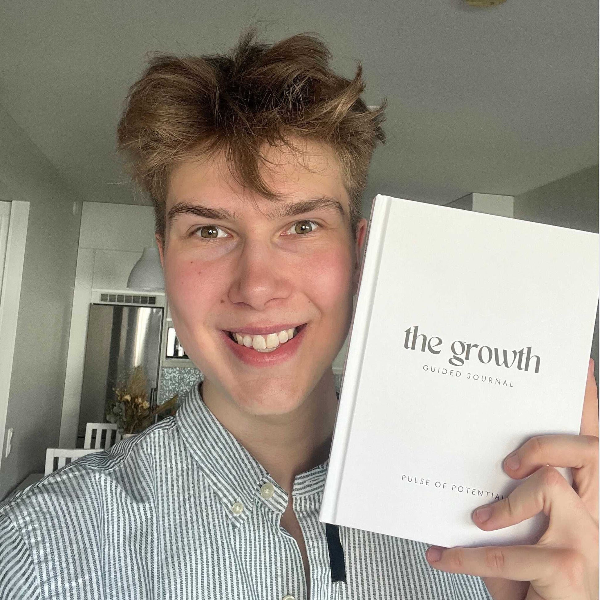 The Men's Growth Guided Journal Pulse of Potential