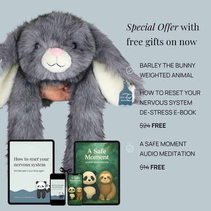 Barley the Bunny Weighted Animal