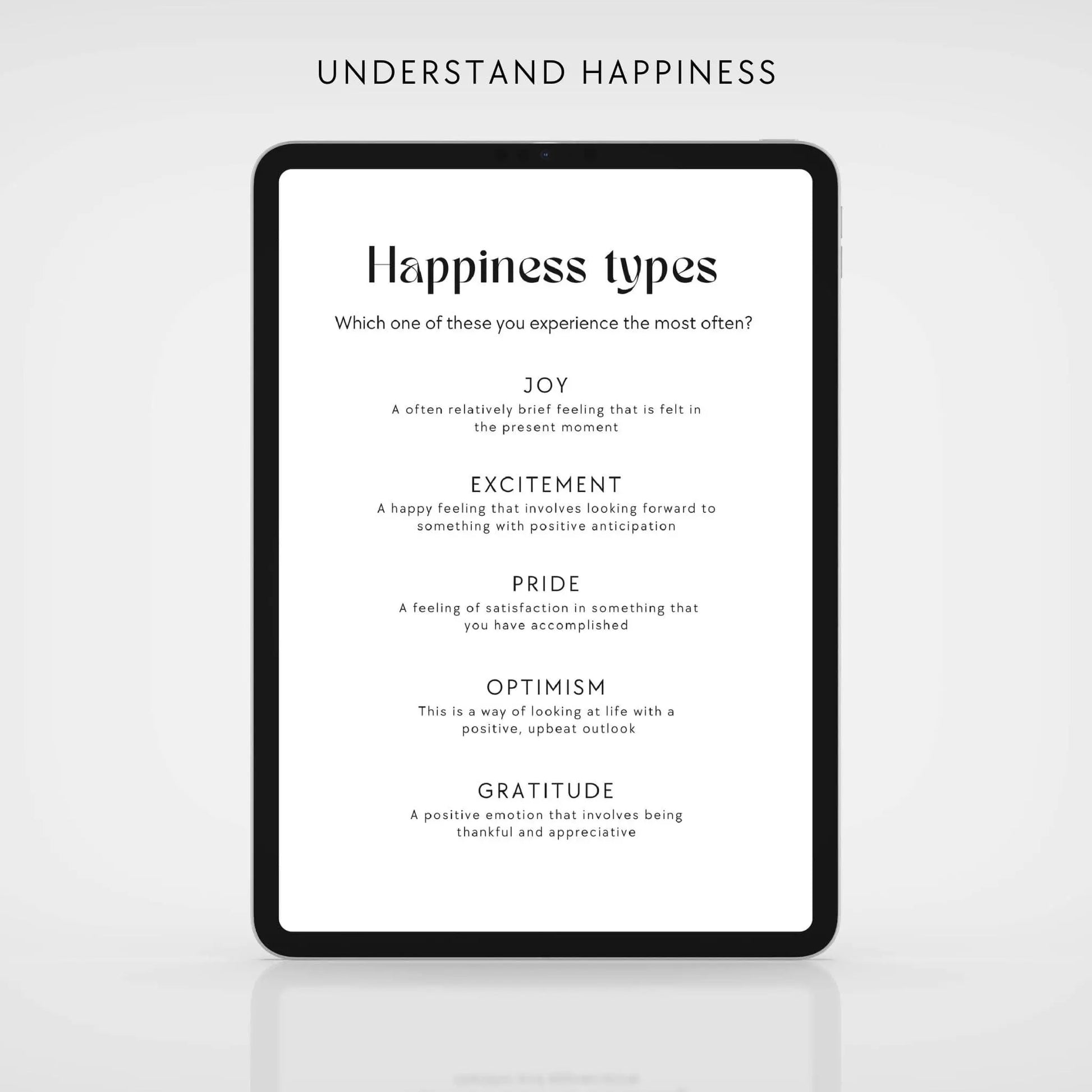 Happiness workbook - Pulse of Potential 