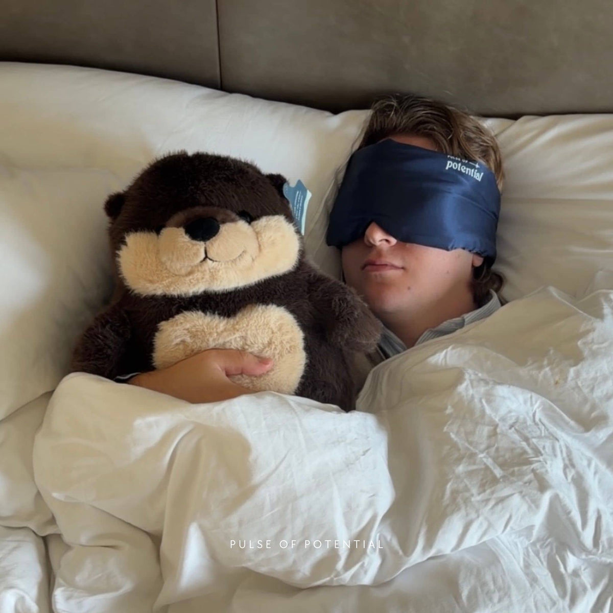 Otis the Otter Weighted Cuddle Buddy