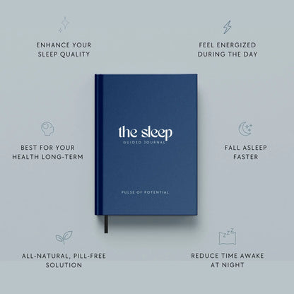 The Sleep Guided Journal Hardcover Pulse of Potential