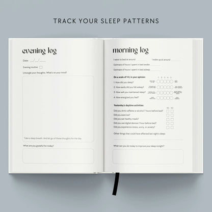 The Sleep Guided Journal Hardcover Pulse of Potential