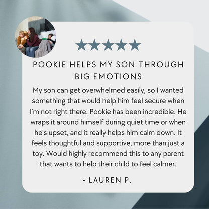 Pookie the Panda Weighted Hug Buddy for Children