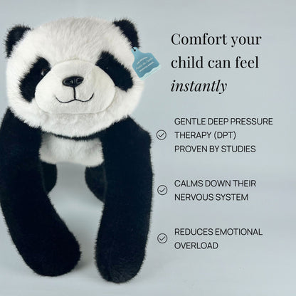 Pookie the Panda Weighted Hug Buddy for Children