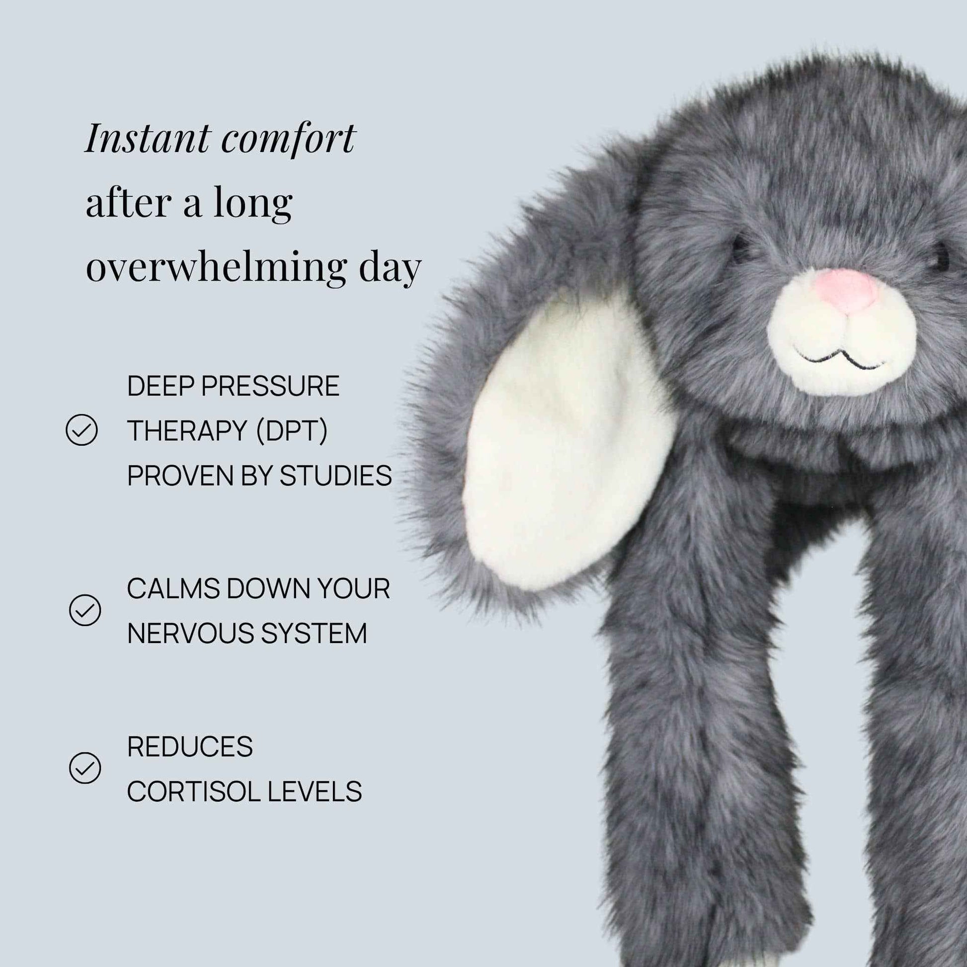 Barley the Bunny Weighted Animal