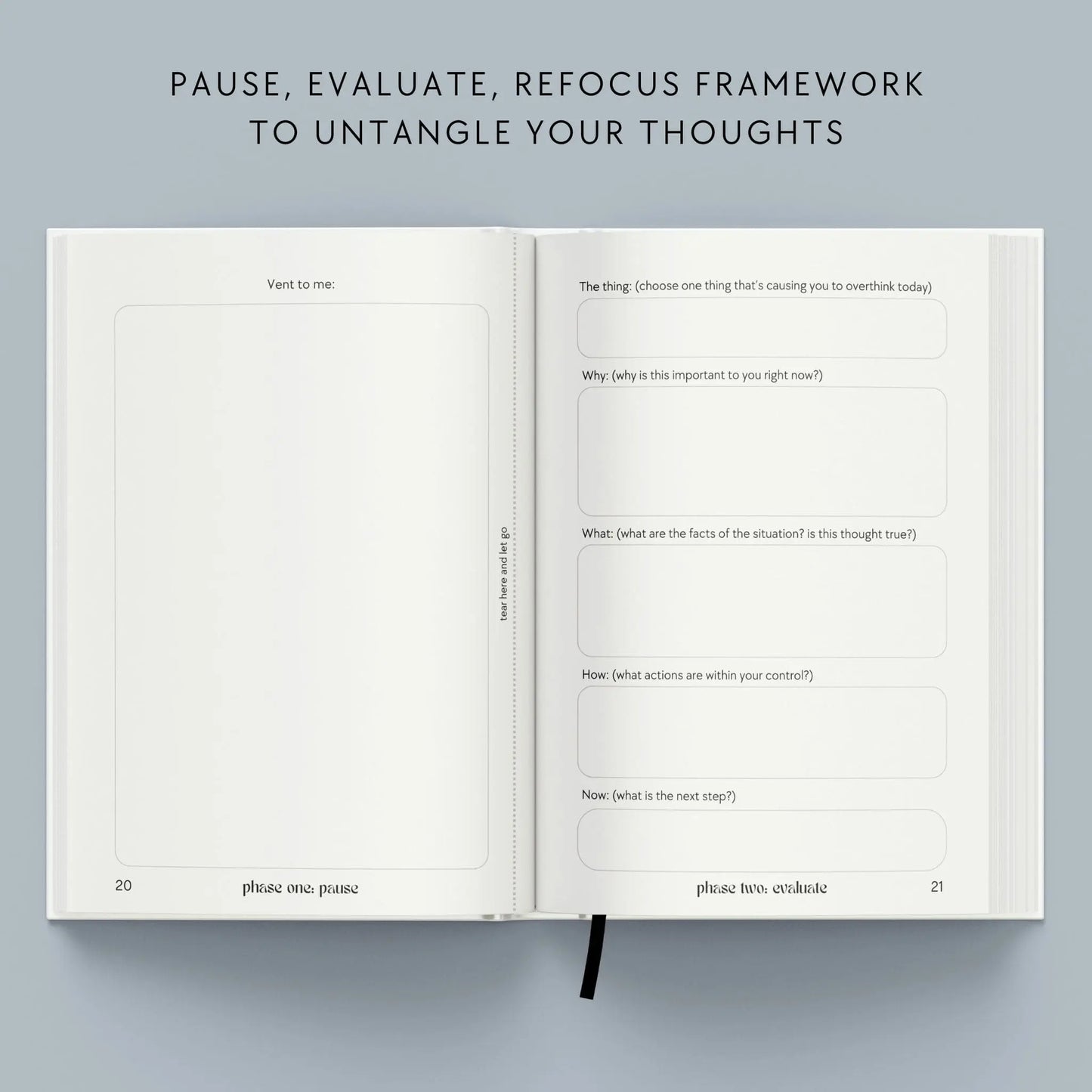 The Overthinking Guided Journal Pulse of Potential