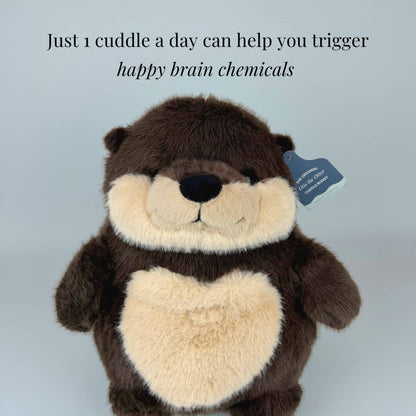 Otis the Otter Weighted Cuddle Buddy