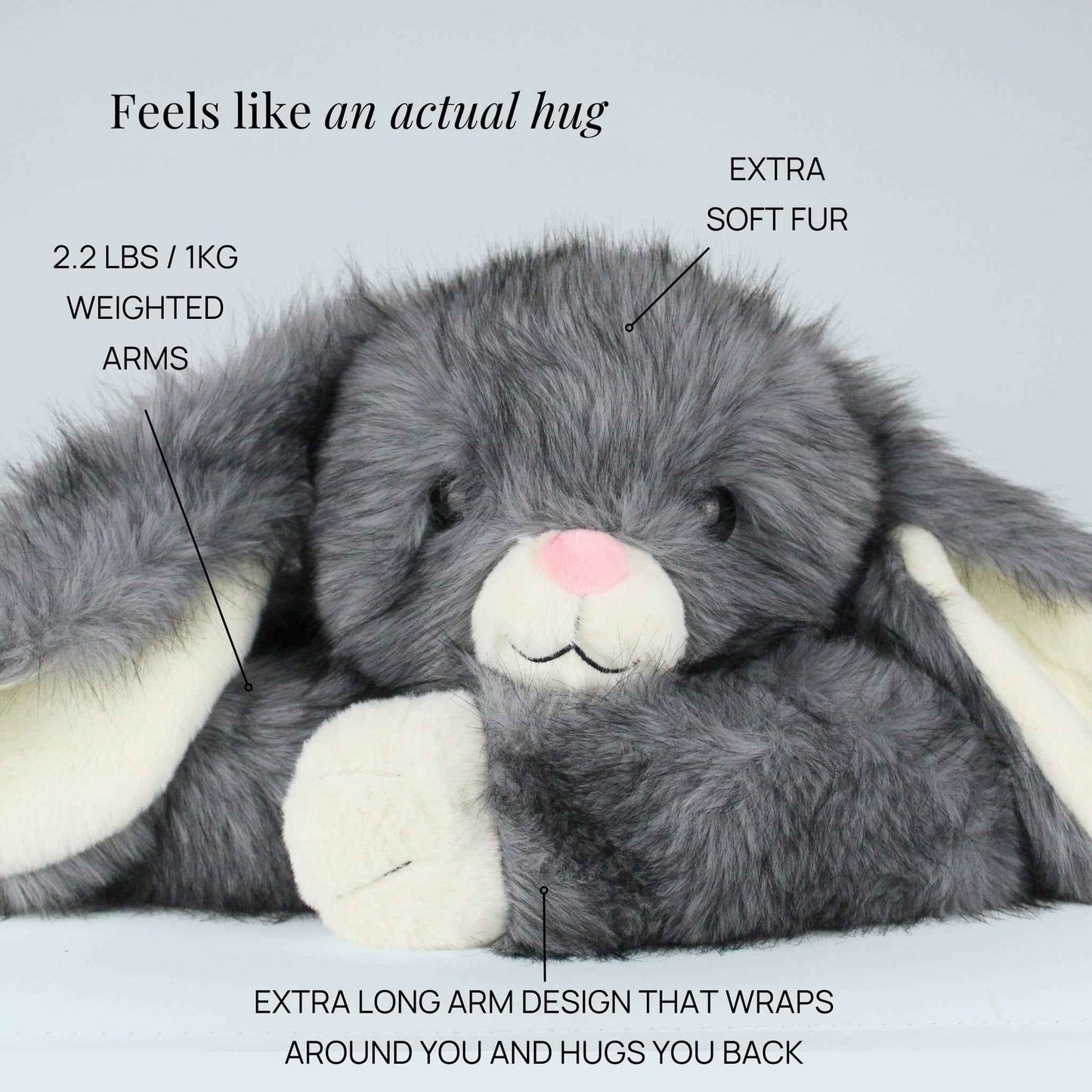 Barley the Bunny Weighted Animal