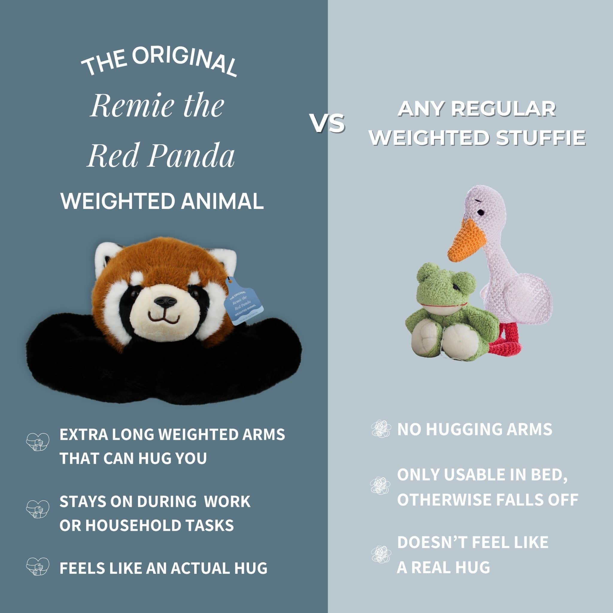 Remie the Red Panda Weighted Animal – Pulse of Potential