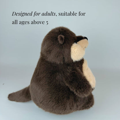 Otis the Otter Weighted Cuddle Buddy