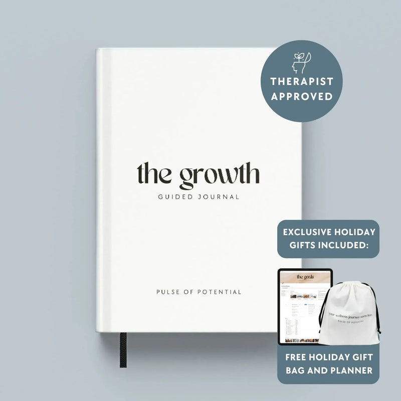 The Growth Guided Journal Hardcover Pulse of Potential