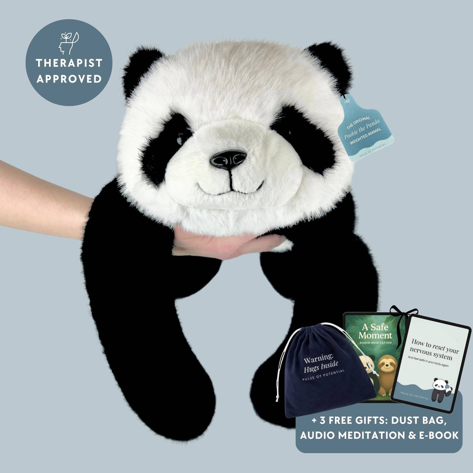 Pulse of Potential Pookie the Panda Weighted Animal